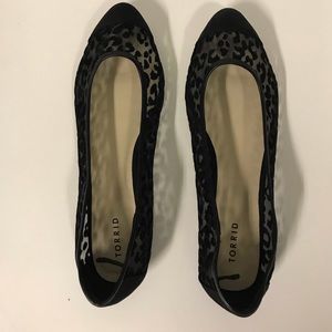 Torrid black flats